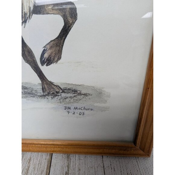 Jane McClure Jane's Prints Santa Claus on ATV Rudolph Country Framed Print - Picture 4 of 5